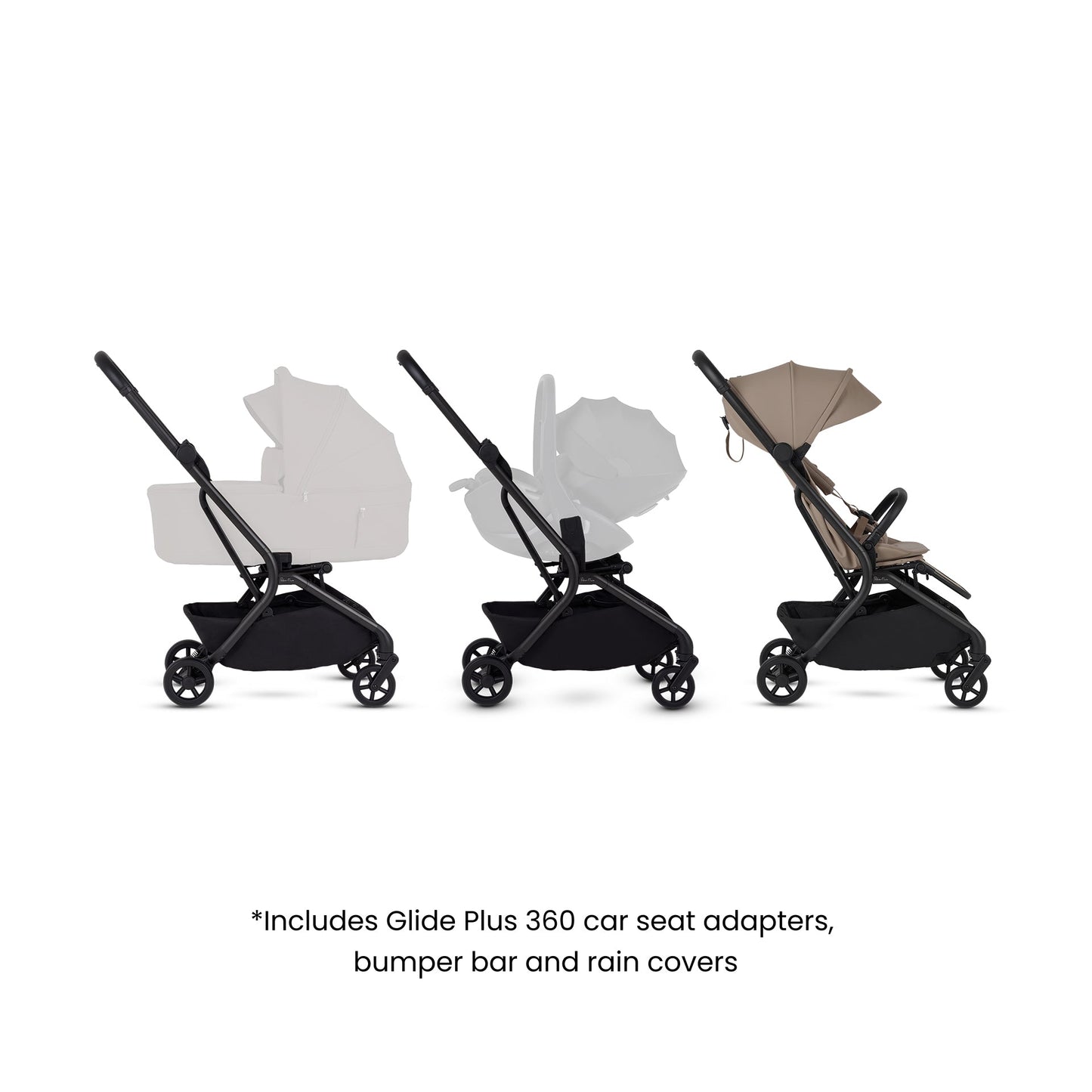 Silver Cross Nia Stroller | Champagne