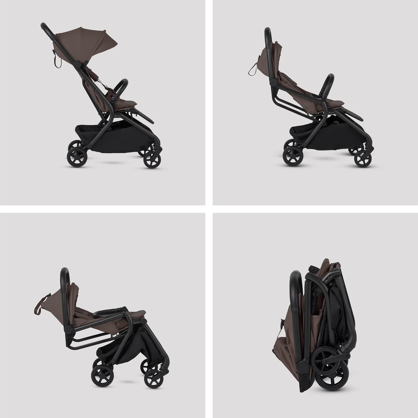 Silver Cross Nia Stroller | Chocolate
