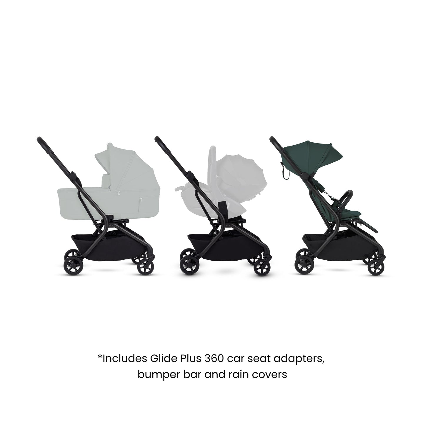 Silver Cross Nia Stroller | Conifer