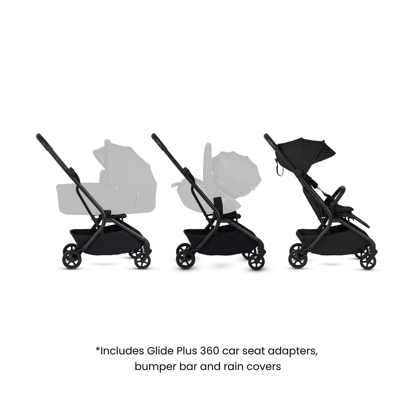Silver Cross Nia Stroller | Onyx