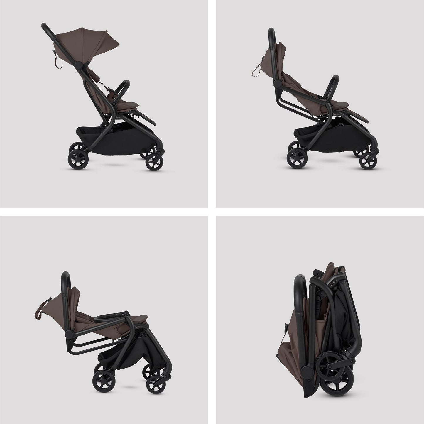 Silver Cross Nia Travel System with Accessories Bundle | Chocolate
