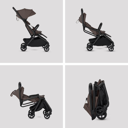 Silver Cross Nia Travel System with Accessories Bundle | Chocolate
