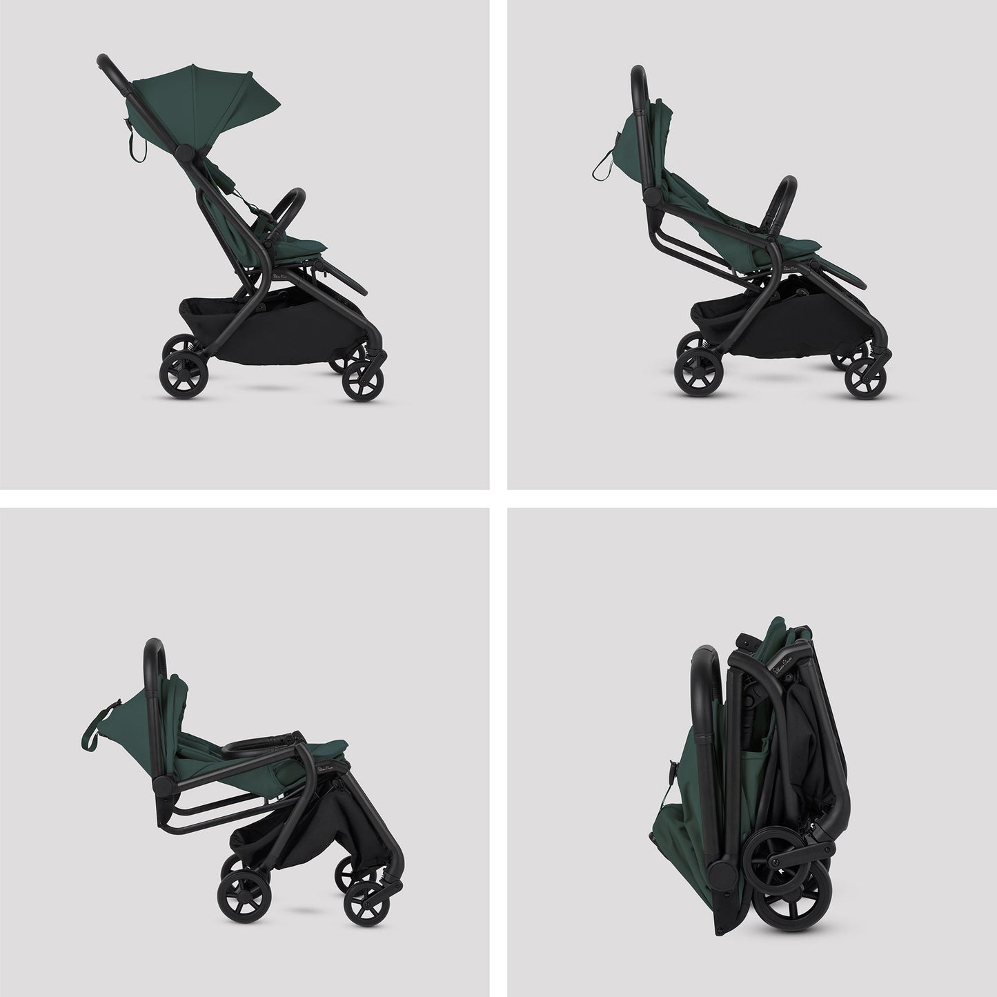 Silver Cross Nia Travel System with Accessories Bundle | Conifer