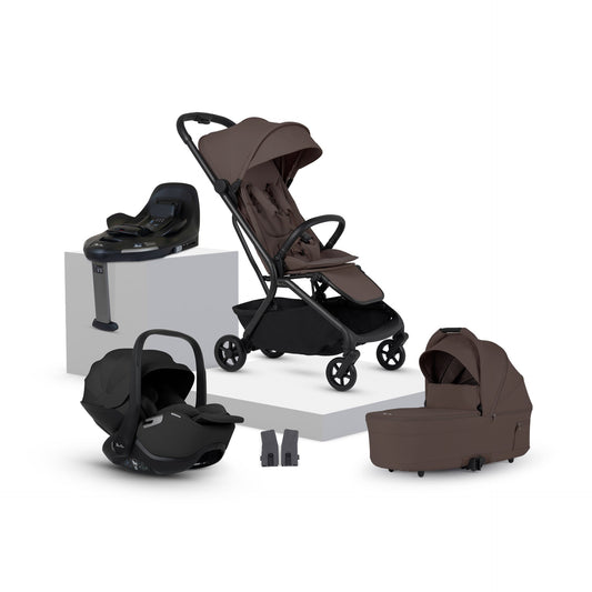 Silver Cross Nia Travel System Bundle | Chocolate