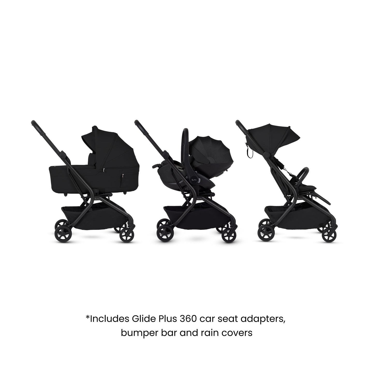 Silver Cross Nia Travel System Bundle | Onyx