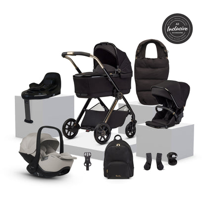 Silver Cross Special Edition Reef 2 Ultimate 360 Car Seat Bundle Taupe | Espresso