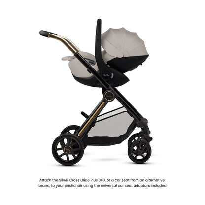 Silver Cross Special Edition Reef 2 Ultimate 360 Car Seat Bundle Taupe | Espresso