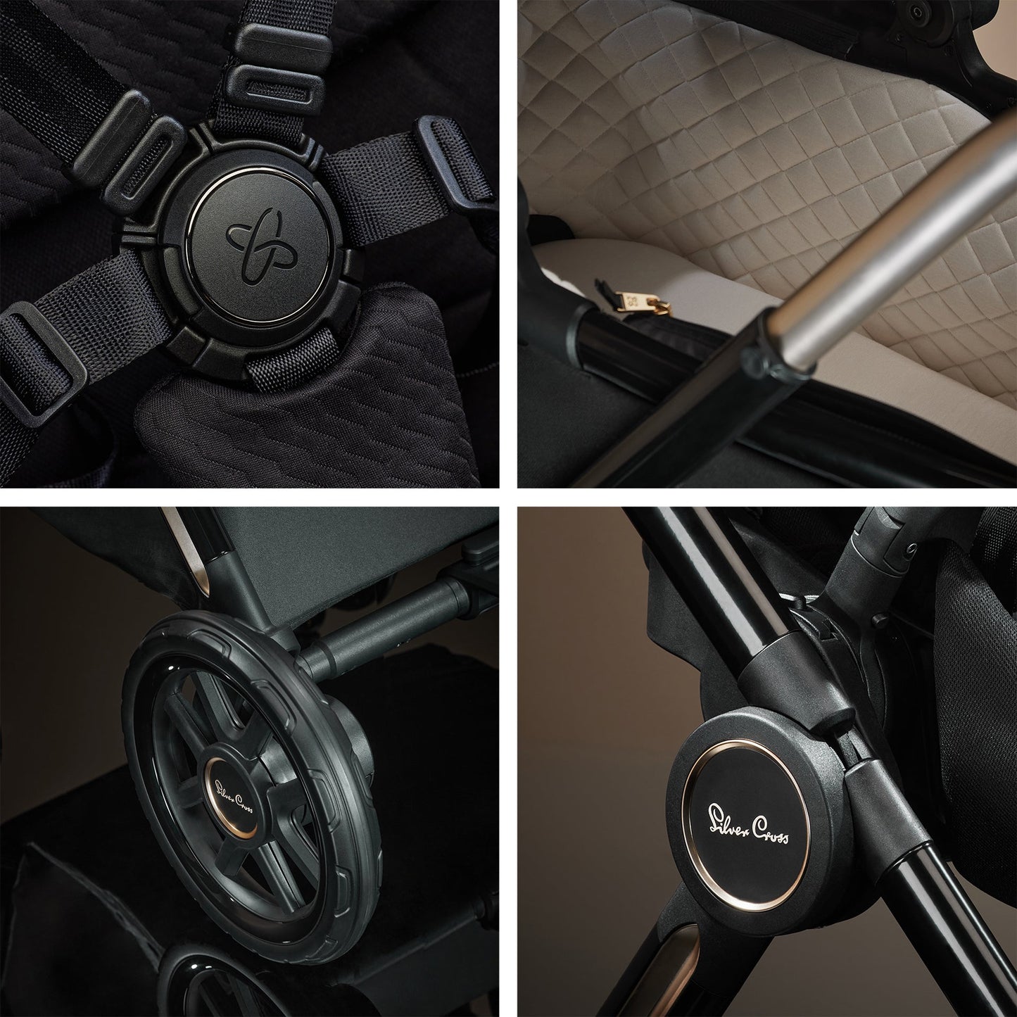 Silver Cross Special Edition Reef 2 Ultimate 360 Car Seat Bundle Taupe | Espresso