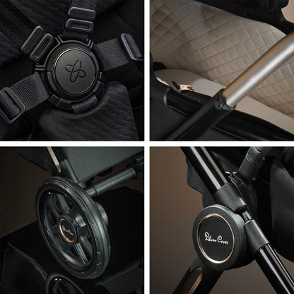 Silver Cross Special Edition Reef 2 Ultimate 360 Car Seat Bundle Taupe | Espresso