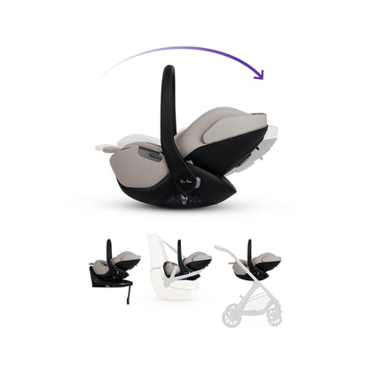 Silver Cross Special Edition Reef 2 Ultimate 360 Car Seat Bundle Taupe | Espresso