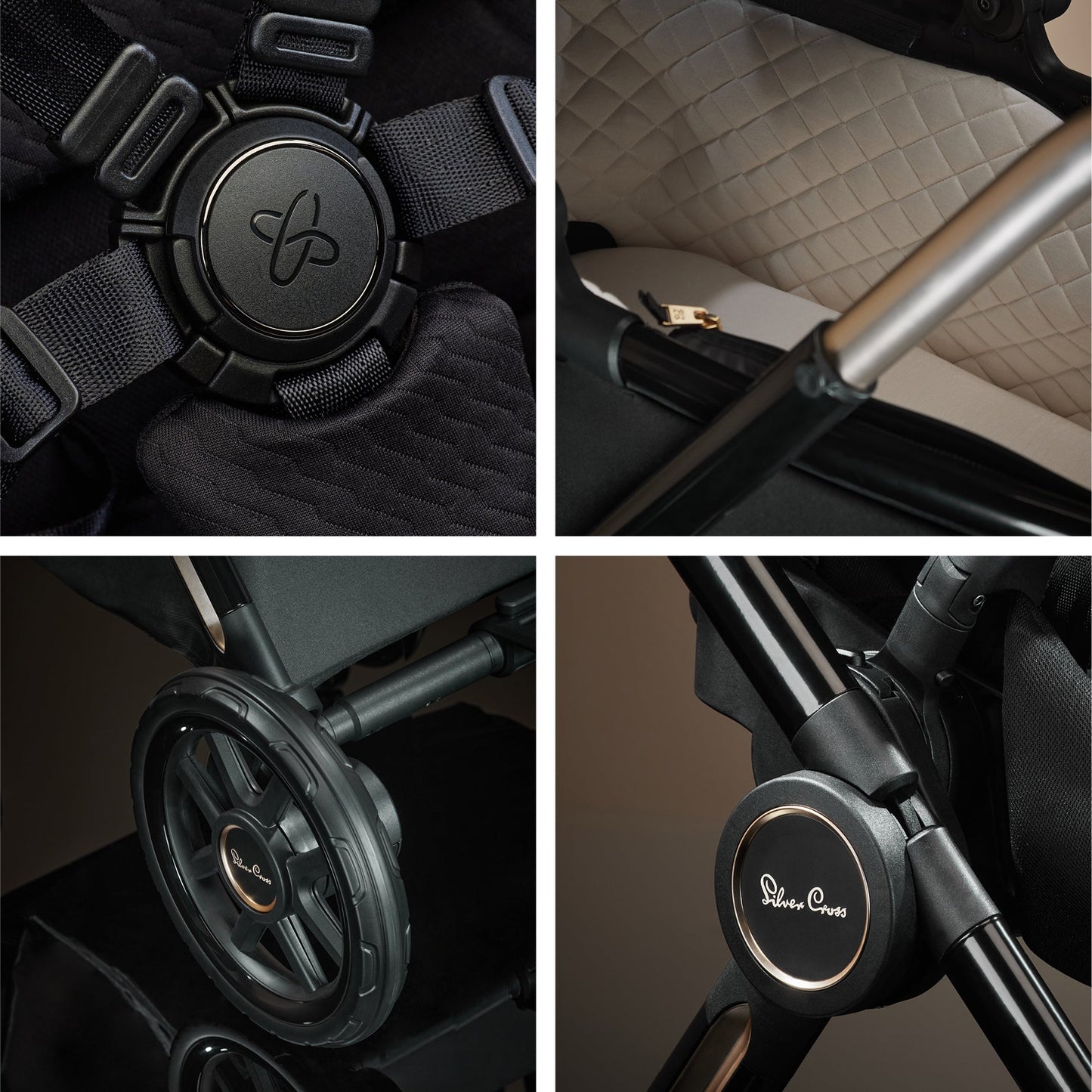 Silver Cross Reef 2 Special Edition Ultimate 360 Family Car Seat Bundle | Espresso