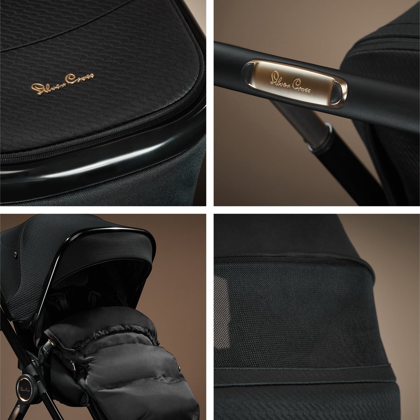 Silver Cross Reef 2 Special Edition Ultimate 360 Family Car Seat Bundle | Espresso