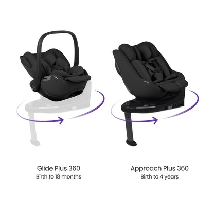 Silver Cross Reef 2 Special Edition Ultimate 360 Family Car Seat Bundle | Espresso