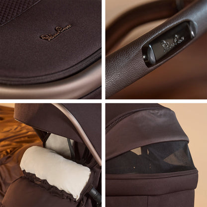 Silver Cross Special Edition Reef 2 Ultimate 360 Car Seat Bundle Taupe | Ganache