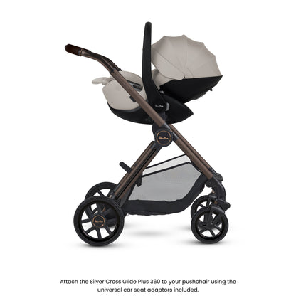 Silver Cross Reef 2 Special Edition Ultimate 360 Family Car Seat Bundle | Ganache