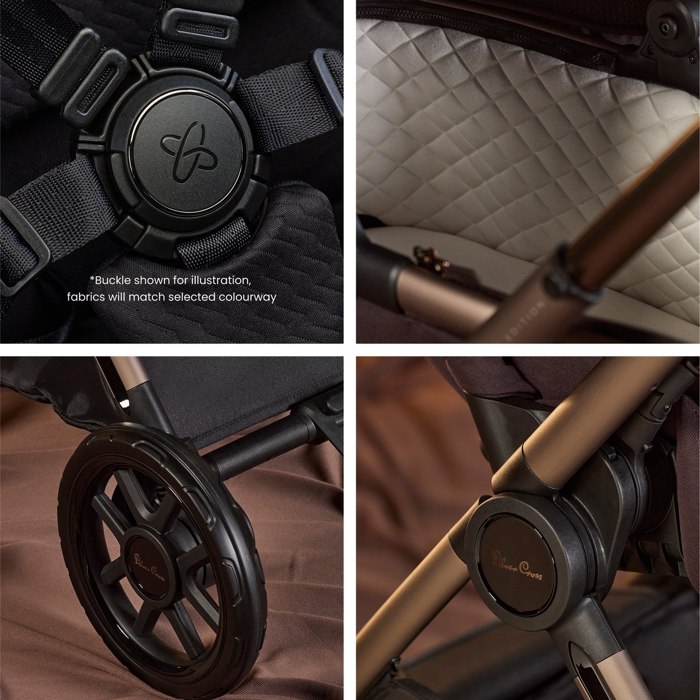 Silver Cross Reef 2 Special Edition Ultimate 360 Family Car Seat Bundle | Ganache