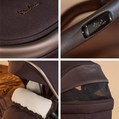 Silver Cross Reef 2 Special Edition Ultimate 360 Family Car Seat Bundle | Ganache