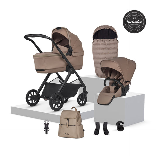 Silver Cross Reef 2 Pushchair & Accessory Bundle | Mocha