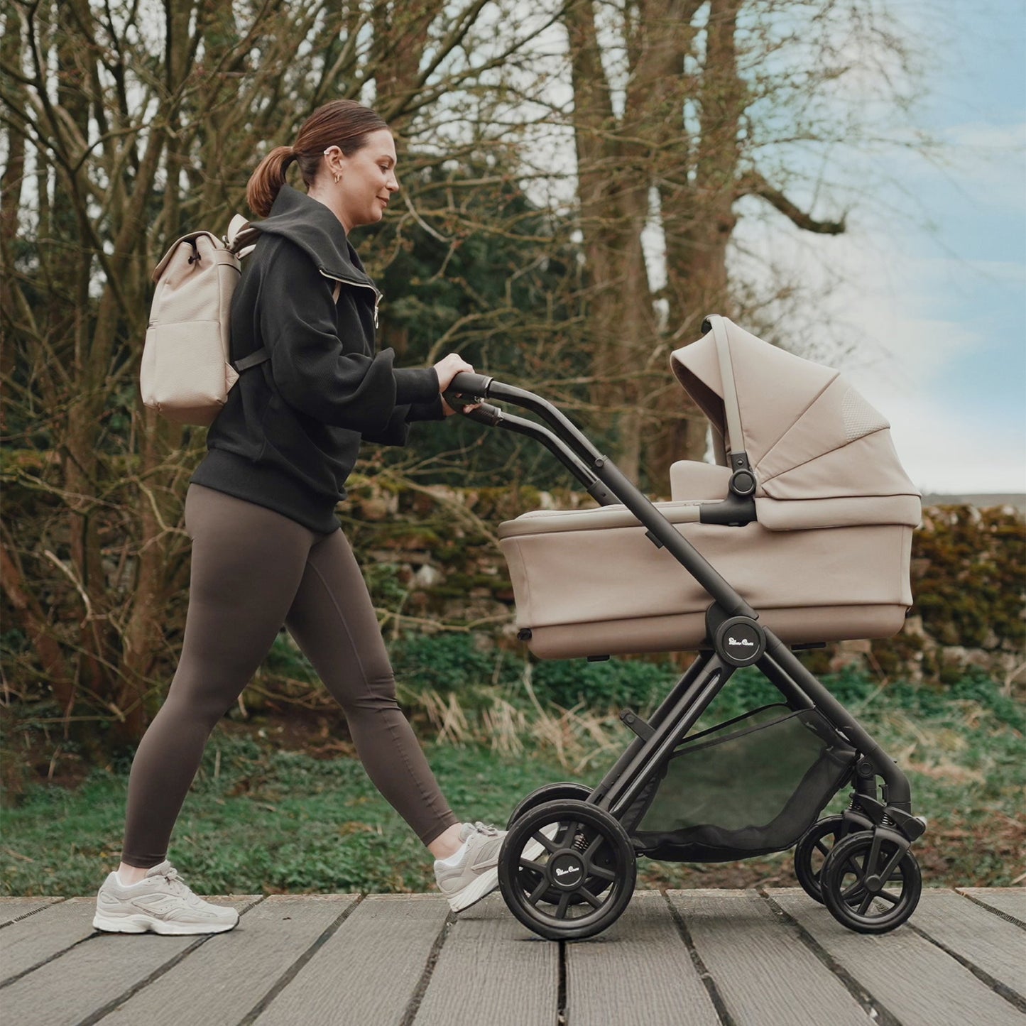 Silver Cross Reef 2 Ultimate 360 Family Car Seat Bundle | Mocha