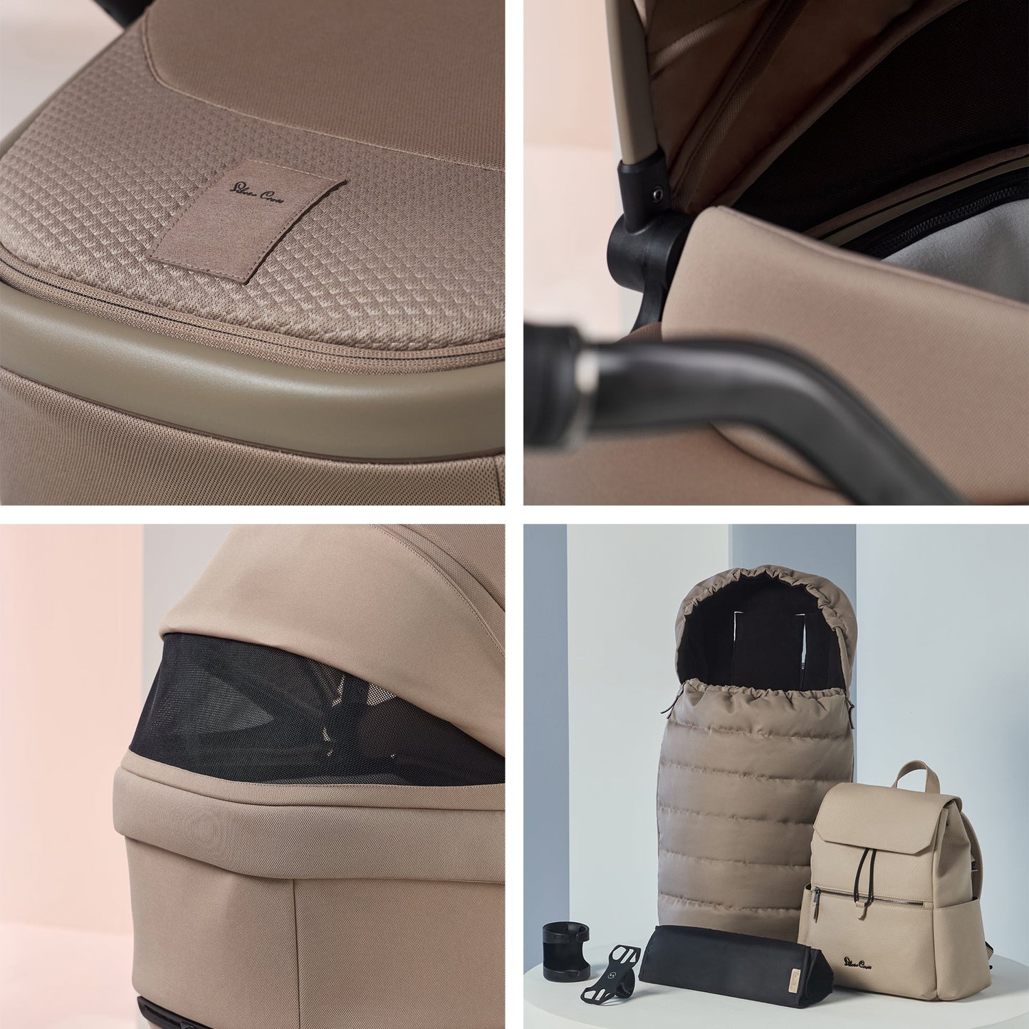 Silver Cross Reef 2 Ultimate 360 Family Car Seat Bundle | Mocha