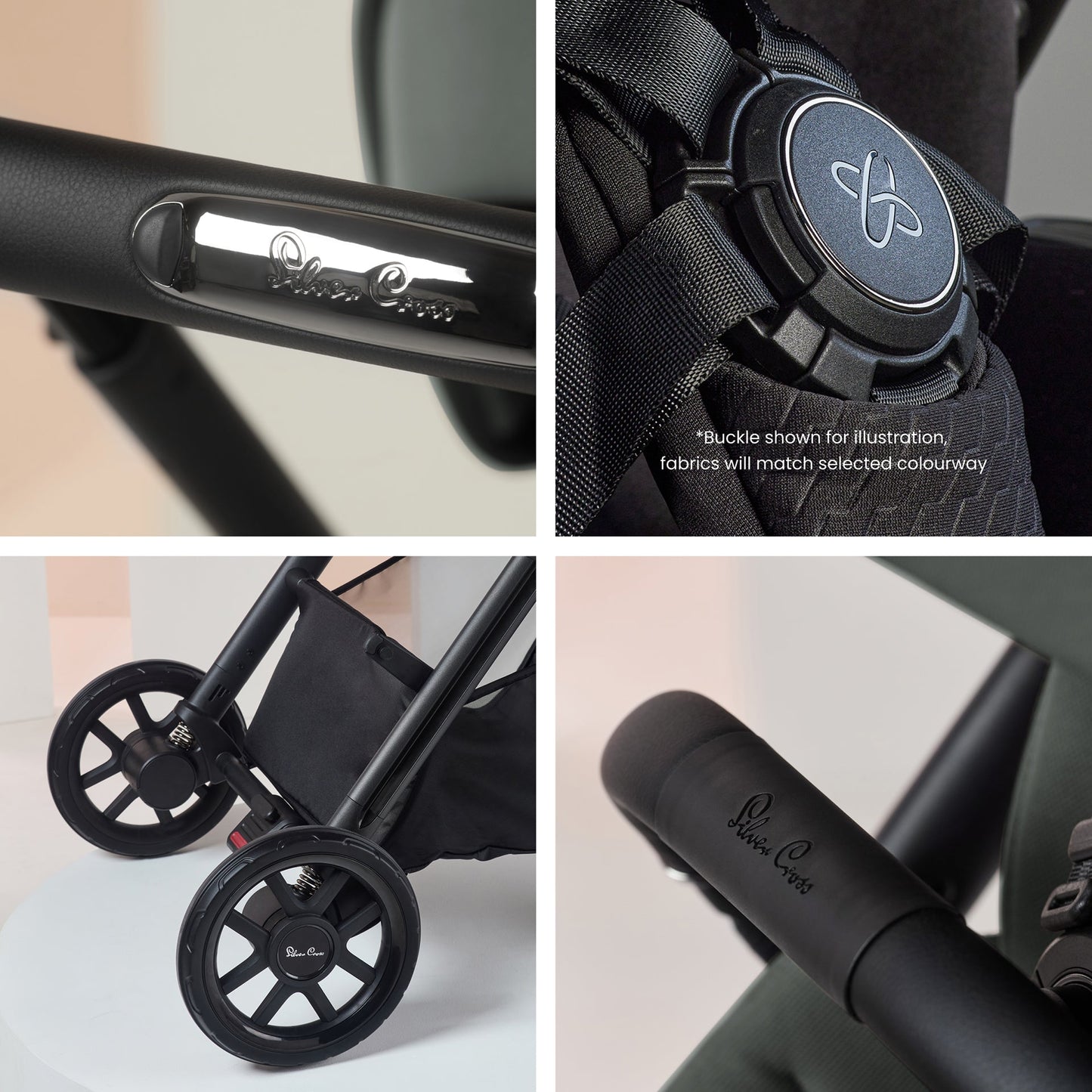 Silver Cross Reef 2 Ultimate 360 Family Car Seat Bundle | Pewter