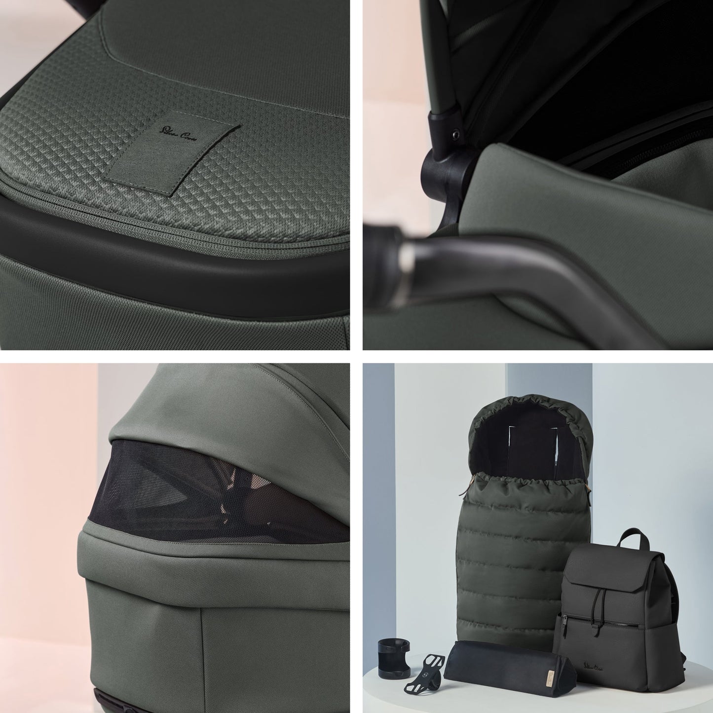 Silver Cross Reef 2 Ultimate 360 Family Car Seat Bundle | Pewter