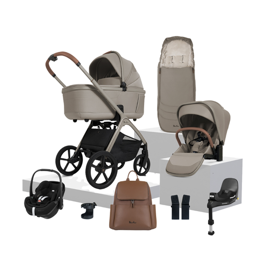 Silver Cross Cove Pushchair Pebble 360 Pro2 Bundle | Champagne