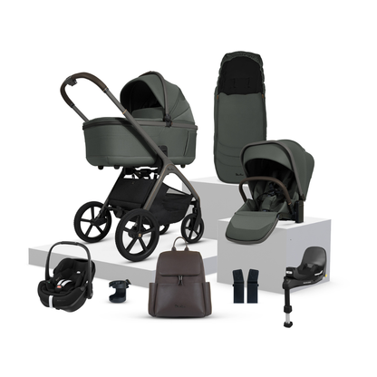 Silver Cross Cove Pushchair Pebble 360 Pro2 Bundle | Pewter