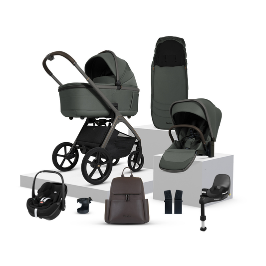 Silver Cross Cove Pushchair Pebble 360 Pro2 Bundle | Pewter