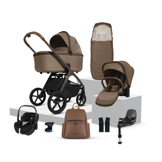 Silver Cross Cove Pushchair Pebble 360 Pro2 Bundle | Maple
