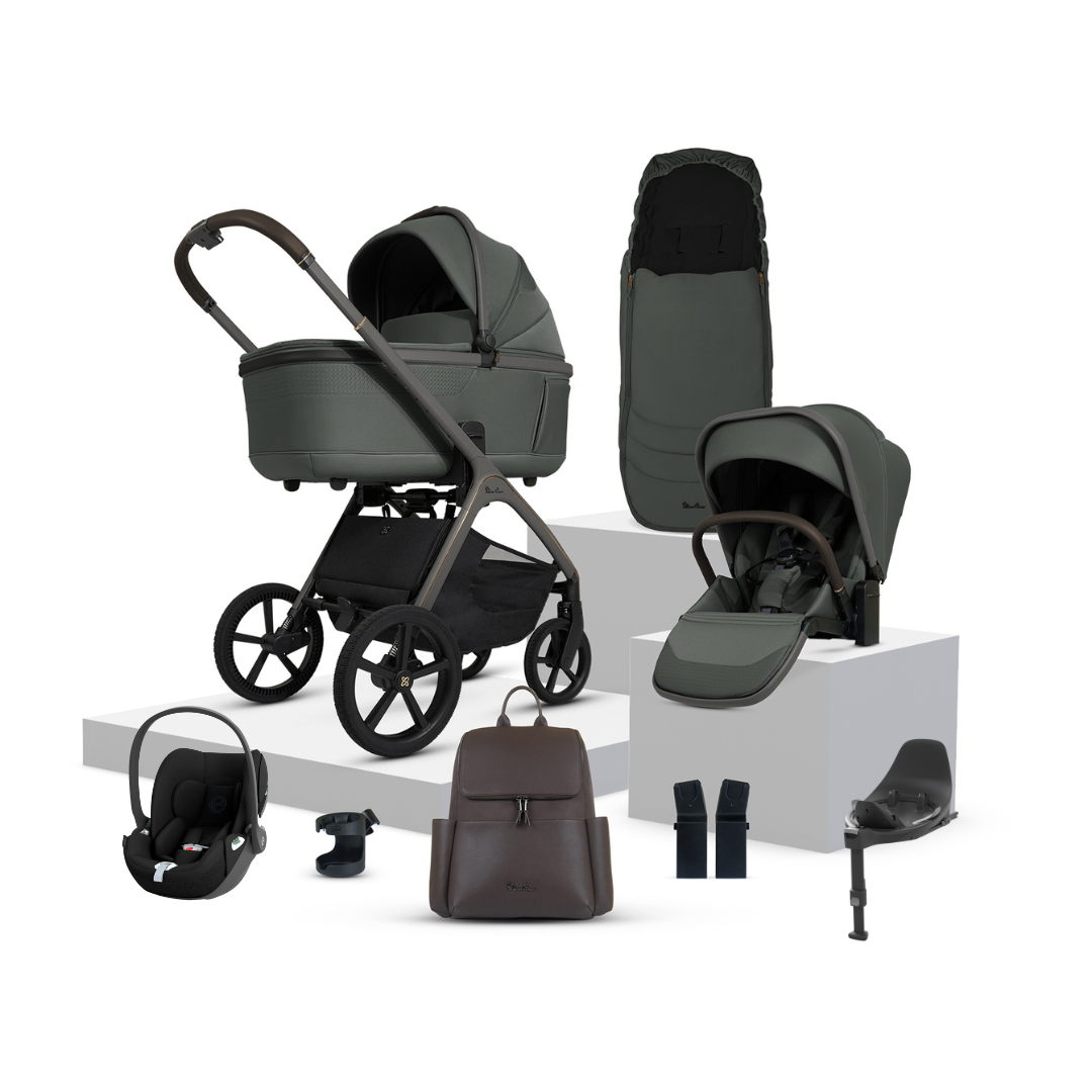 Silver Cross Cove Pushchair Cloud T Bundle | Pewter