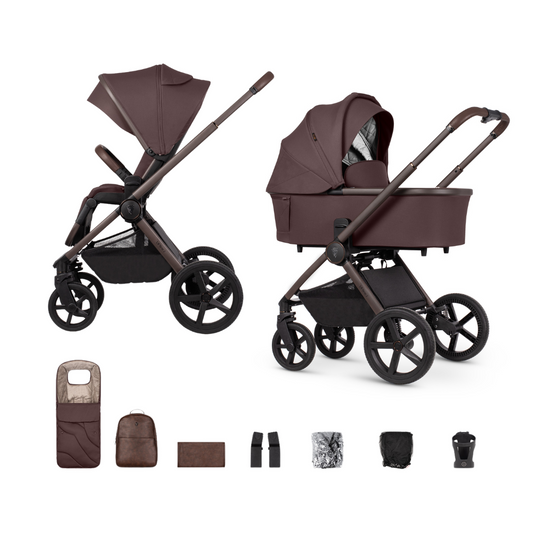 Venicci Upline2 SE 2-in-1 Pushchair | Burgundy
