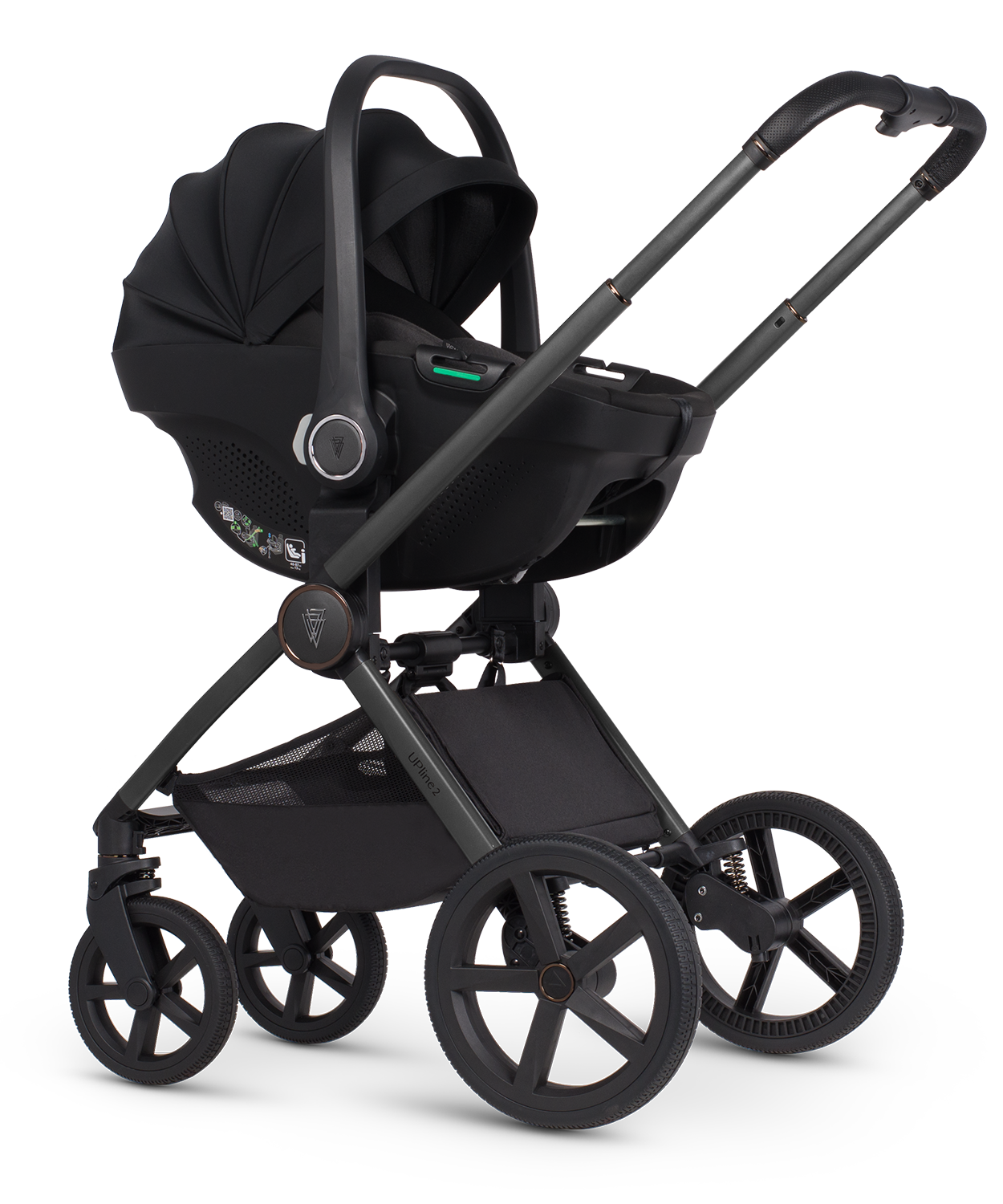 Venicci Upline 2 3-in-1 Tiago Travel System | Aloe