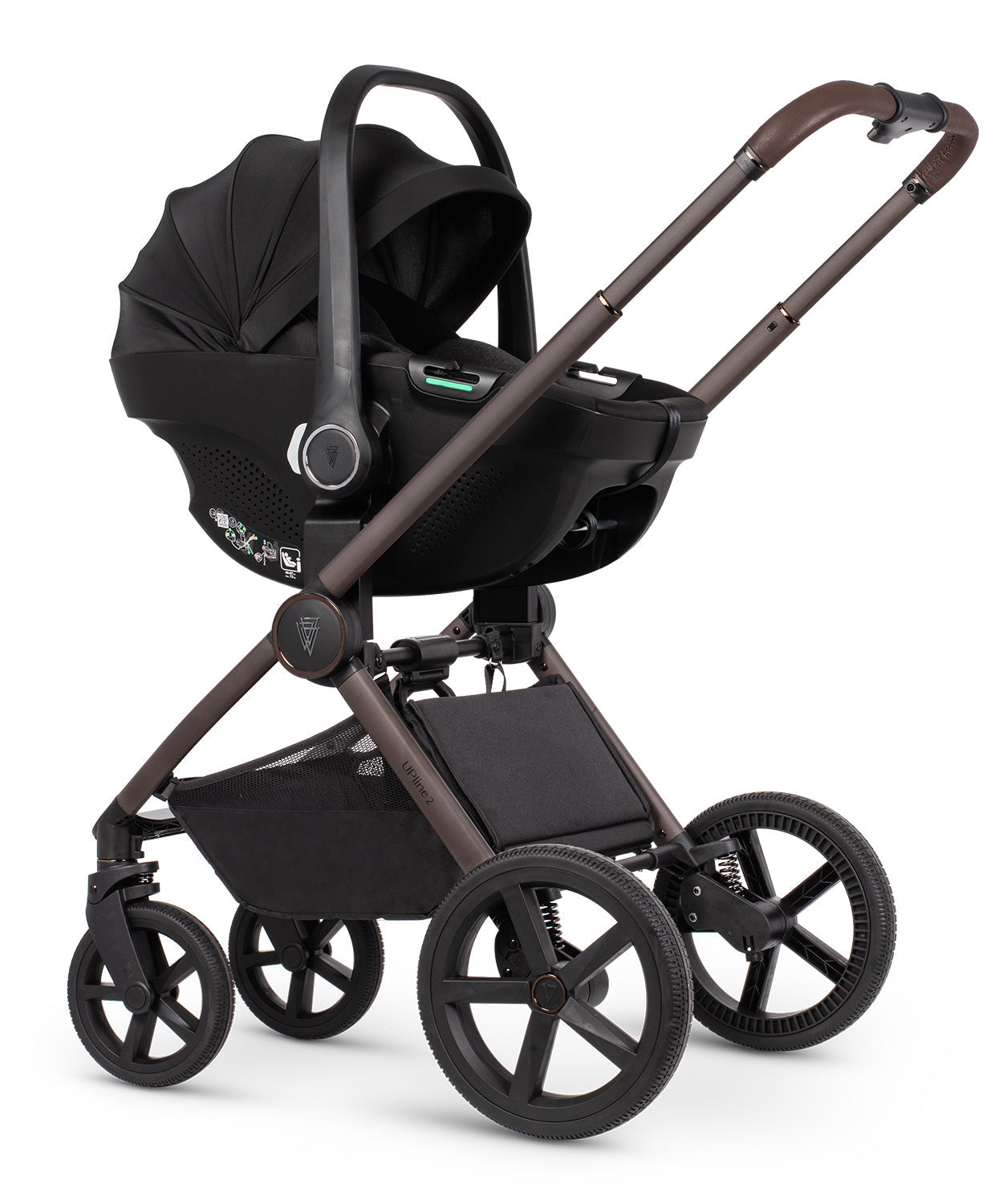 Venicci Upline 2 SE 3-in-1 Tiago Travel System | Burgundy