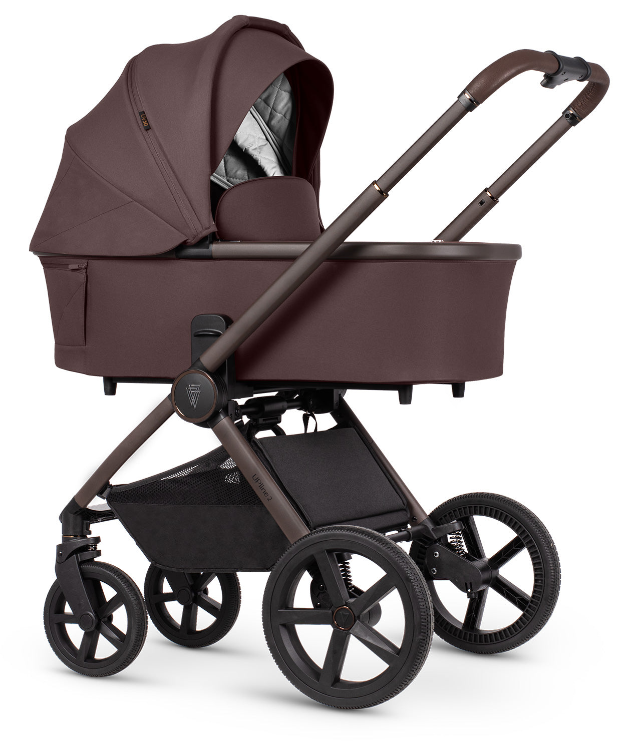 Venicci Upline 2 SE 3-in-1 Tiago Travel System | Burgundy