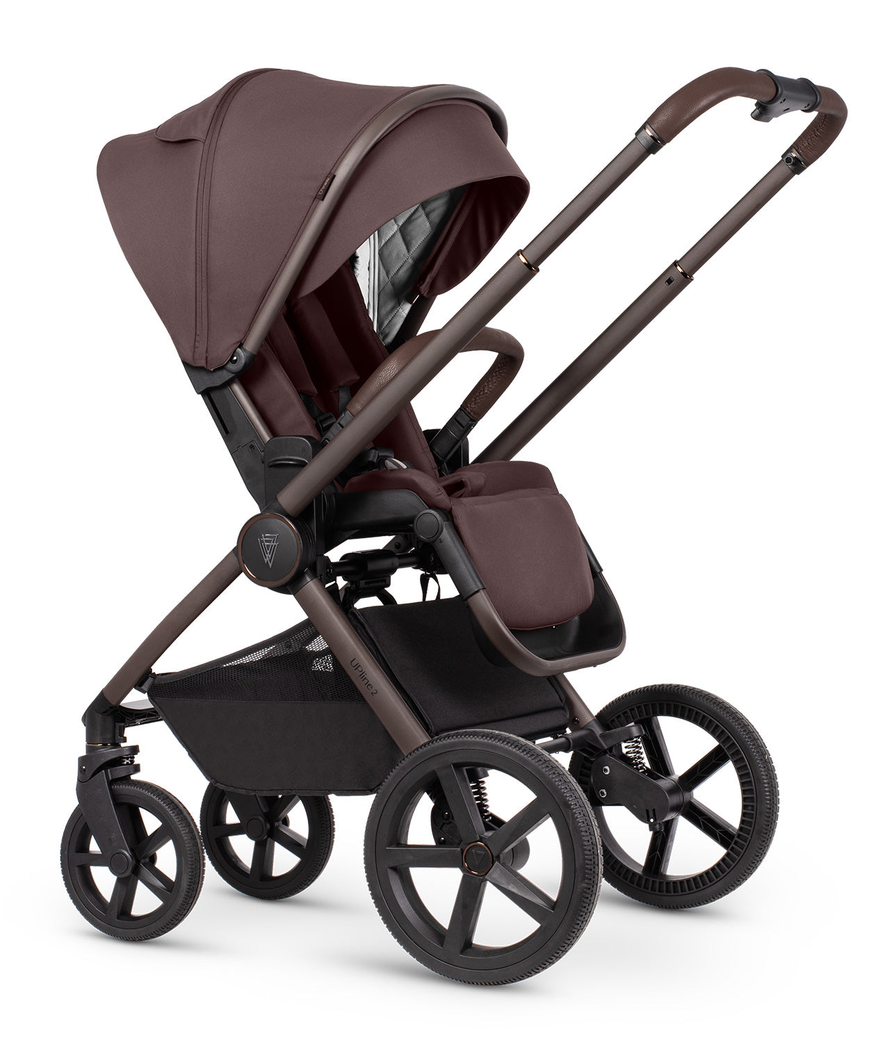 Venicci Upline 2 SE 3-in-1 Tiago Travel System | Burgundy