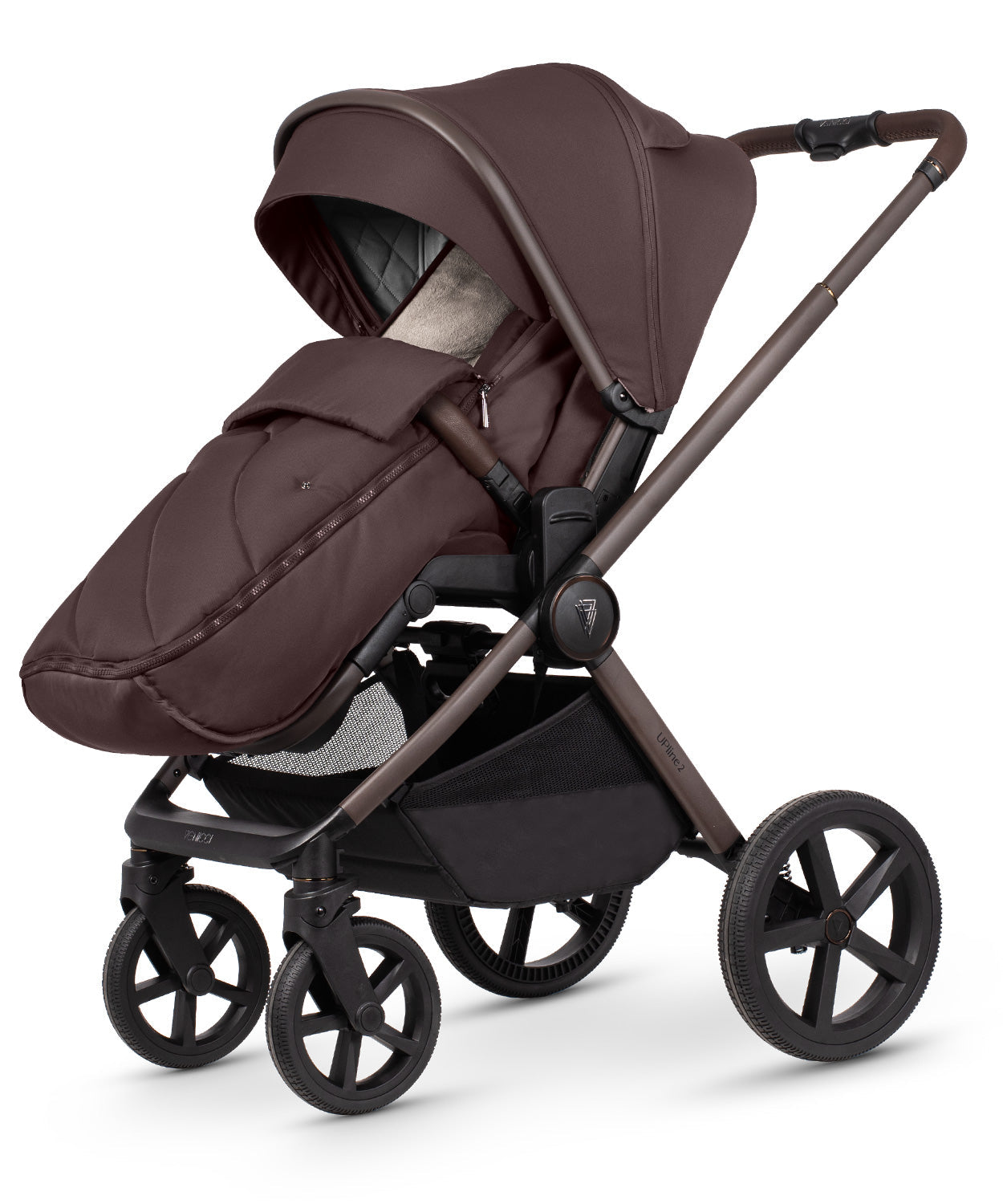 Venicci Upline 2 SE 3-in-1 Tiago Travel System | Burgundy