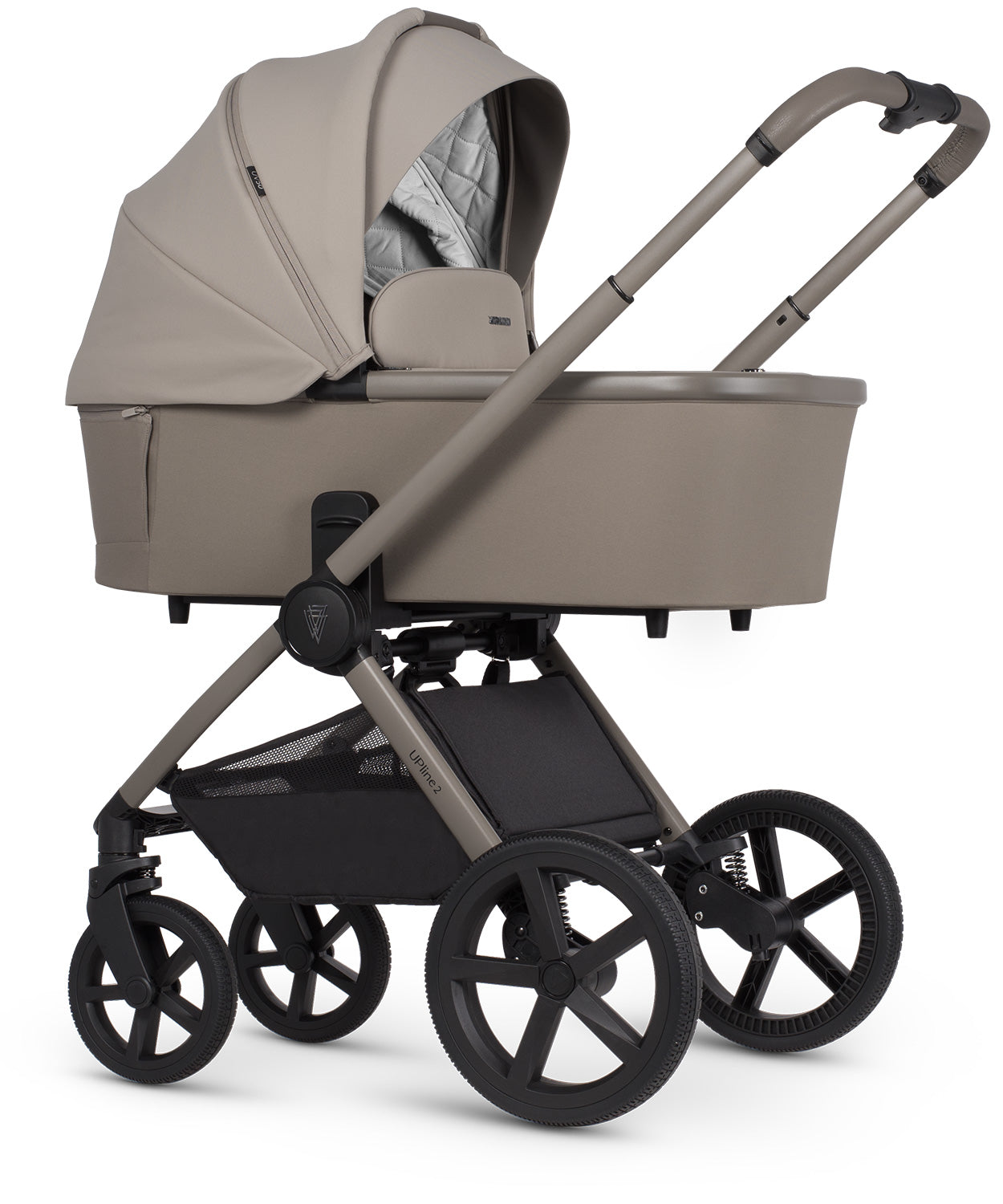 Venicci Upline 2 3-in-1 Tiago + 360 Base Travel System | Taupe