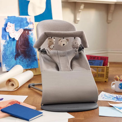 BabyBjorn Baby Bouncer Bliss - 3D Jersey | Sand Grey