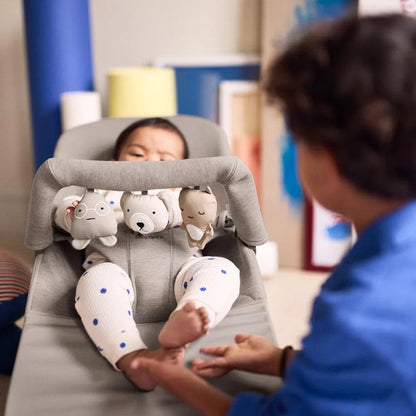 BabyBjorn Baby Bouncer Bliss - 3D Jersey | Sand Grey