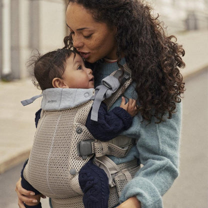 BabyBjorn Harmony Baby Carrier - 3D Mesh | Grey Beige