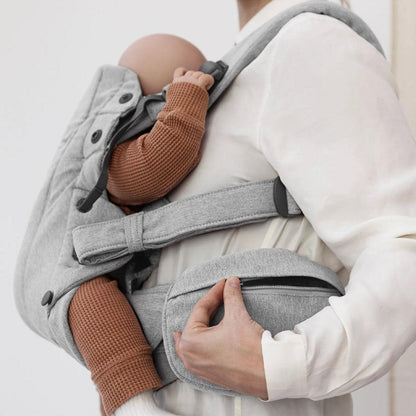 BabyBjorn Pocket Pouch Woven Melange | Light Grey