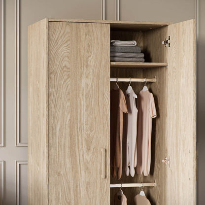 Silver Cross Geneva Complete Nursery Set | Natural Oak