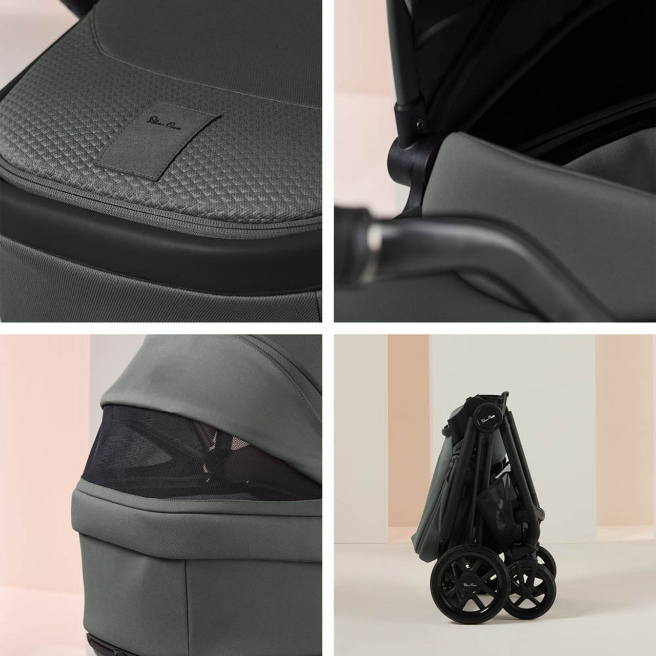 Silver Cross Reef 2 Pushchair Ultimate Cybex Cloud T Bundle | Pewter