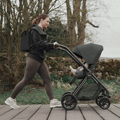 Silver Cross Reef 2 Pushchair Ultimate Maxi-Cosi Pebble 360 Pro2 Bundle | Pewter