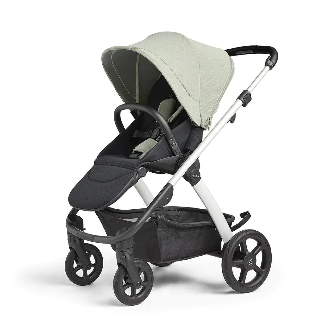 Silver Cross Tide Pushchair Bundle - Sage