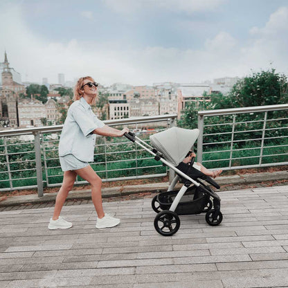 Silver Cross Tide Pushchair Bundle - Sage