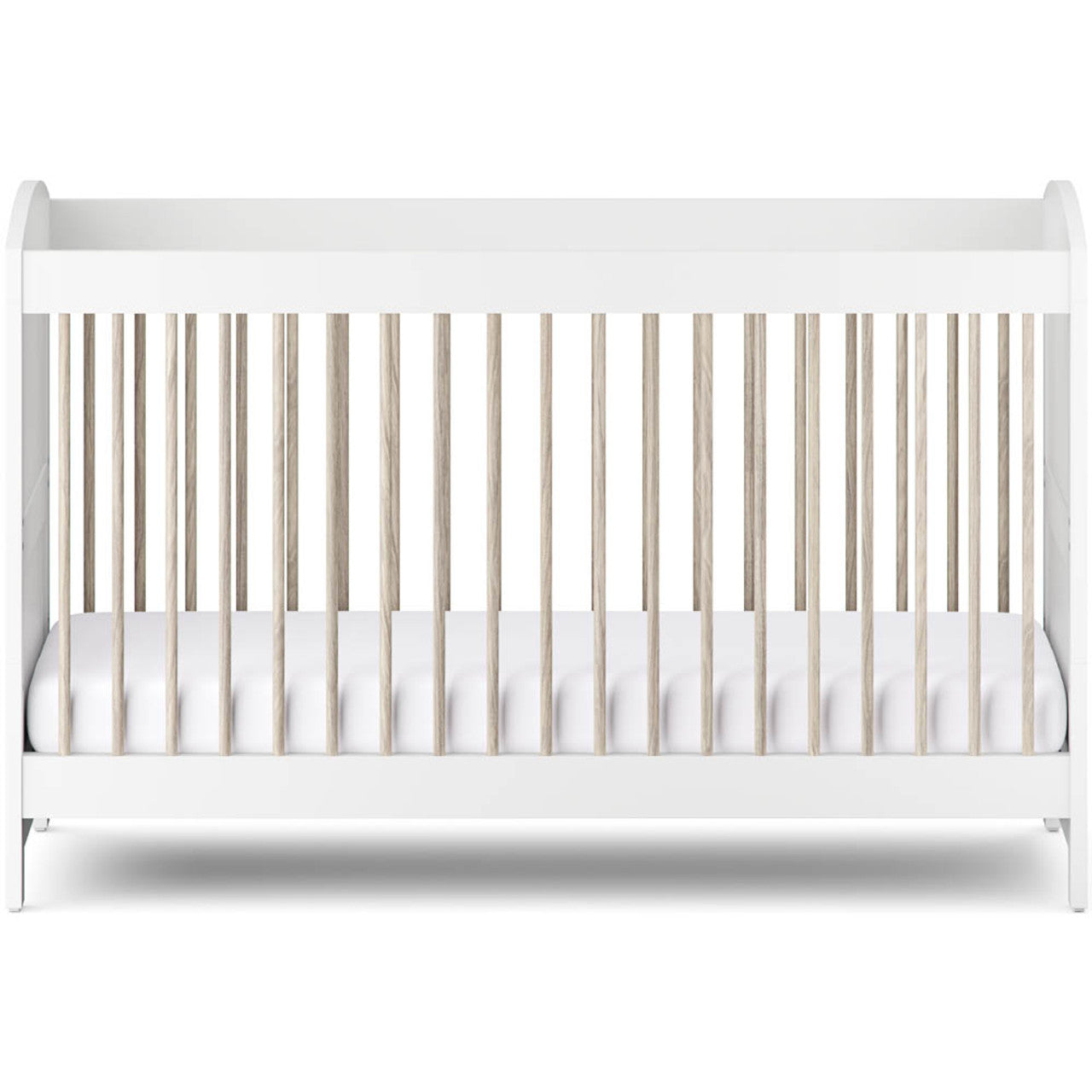 Silver Cross Valencia Complete Nursery Set | White/Natural Ash